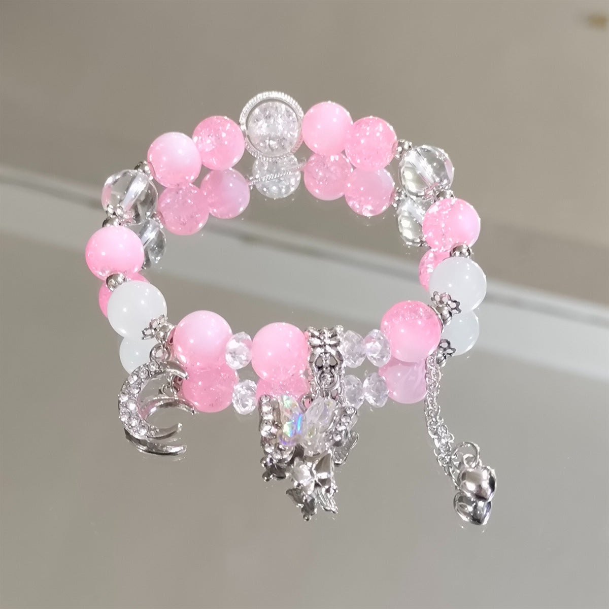 Chinese Butterfly Female Sweet Super White Bracelets