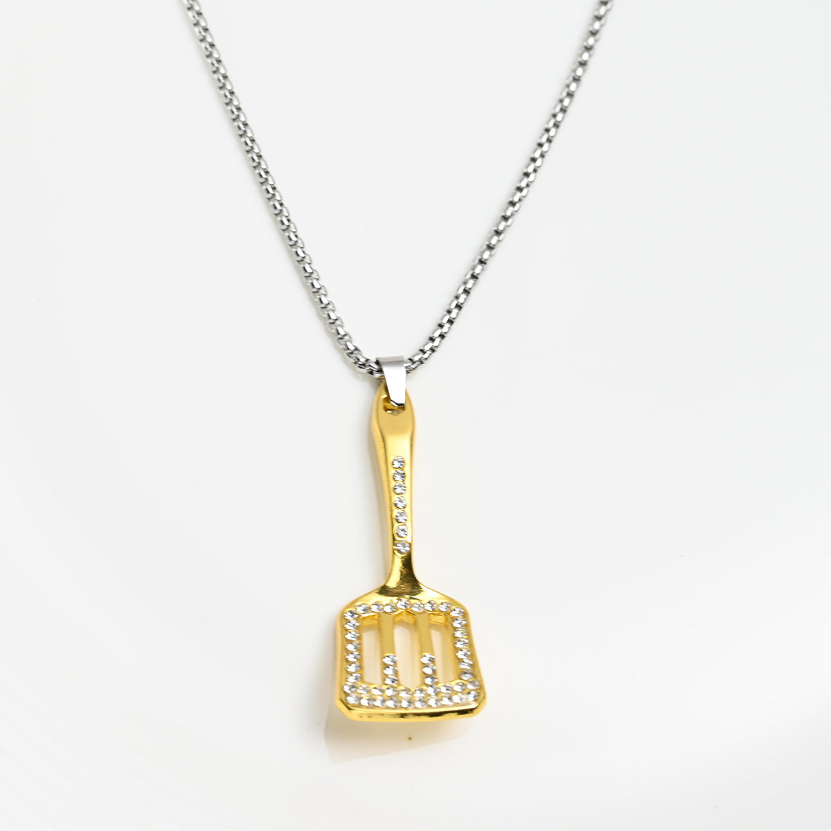 Men's Female Hip Hop Trendy All Match Personality Necklaces