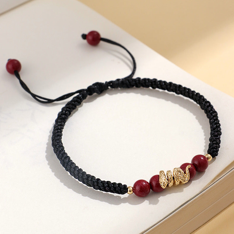 Life Hand Woven Rope Safe Smooth Blessing Couple Bracelets