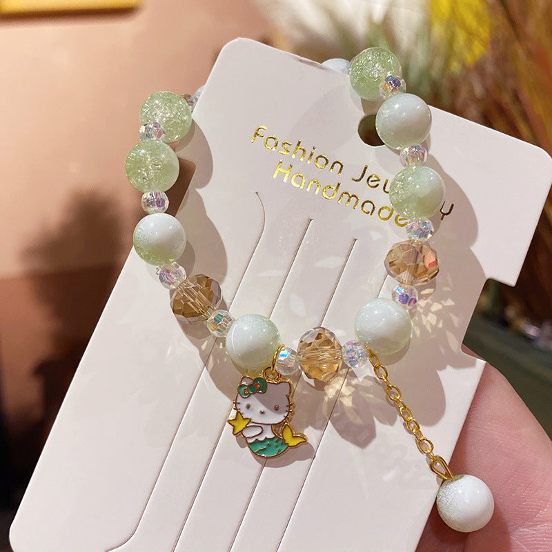 Children's Cartoon Colored Glaze Get Goods Pacha Dog Gift Bracelets