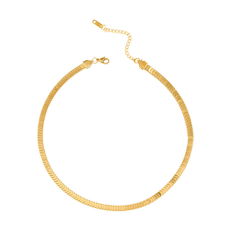 Female Fashion Hip Hop Style Hot Simple Niche Affordable Necklaces