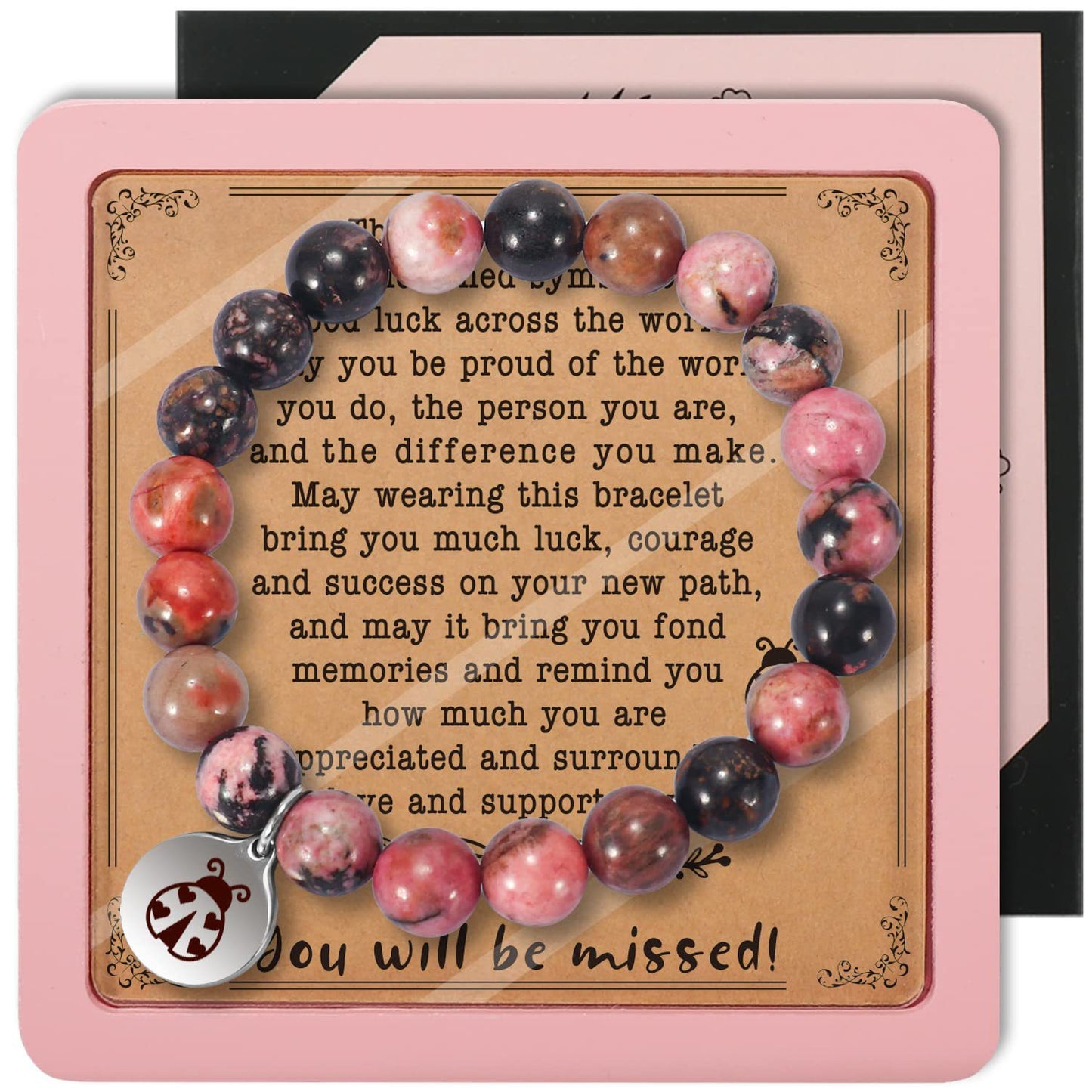 Friend Angel Love Marking Lettering Stainless Bracelets