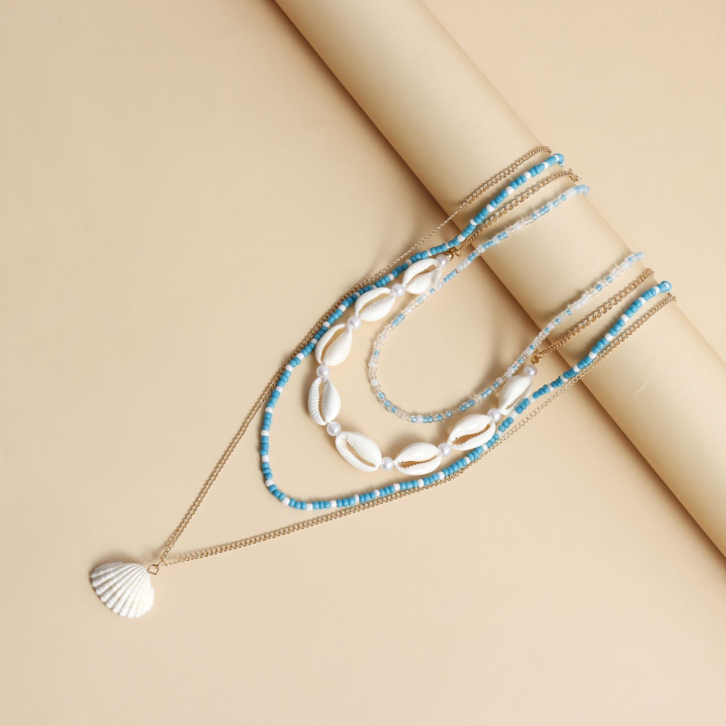 Women's Clavicle Chain Accessories Bohemian Style Bead Necklaces