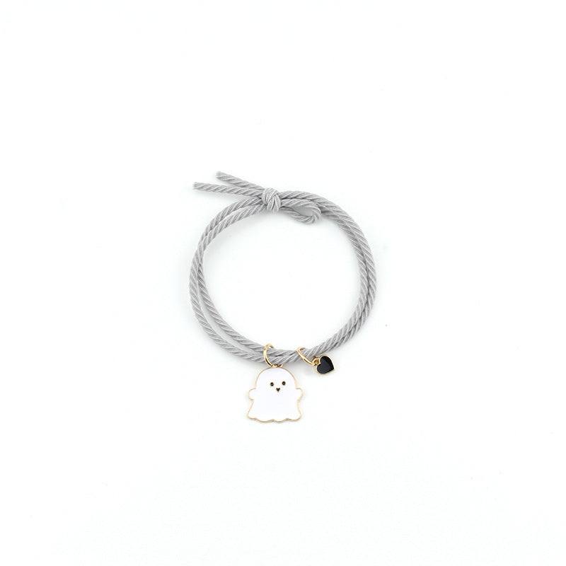 Love Heart Magnetic Couple Girlfriends Pair Of Suction Small Bracelets