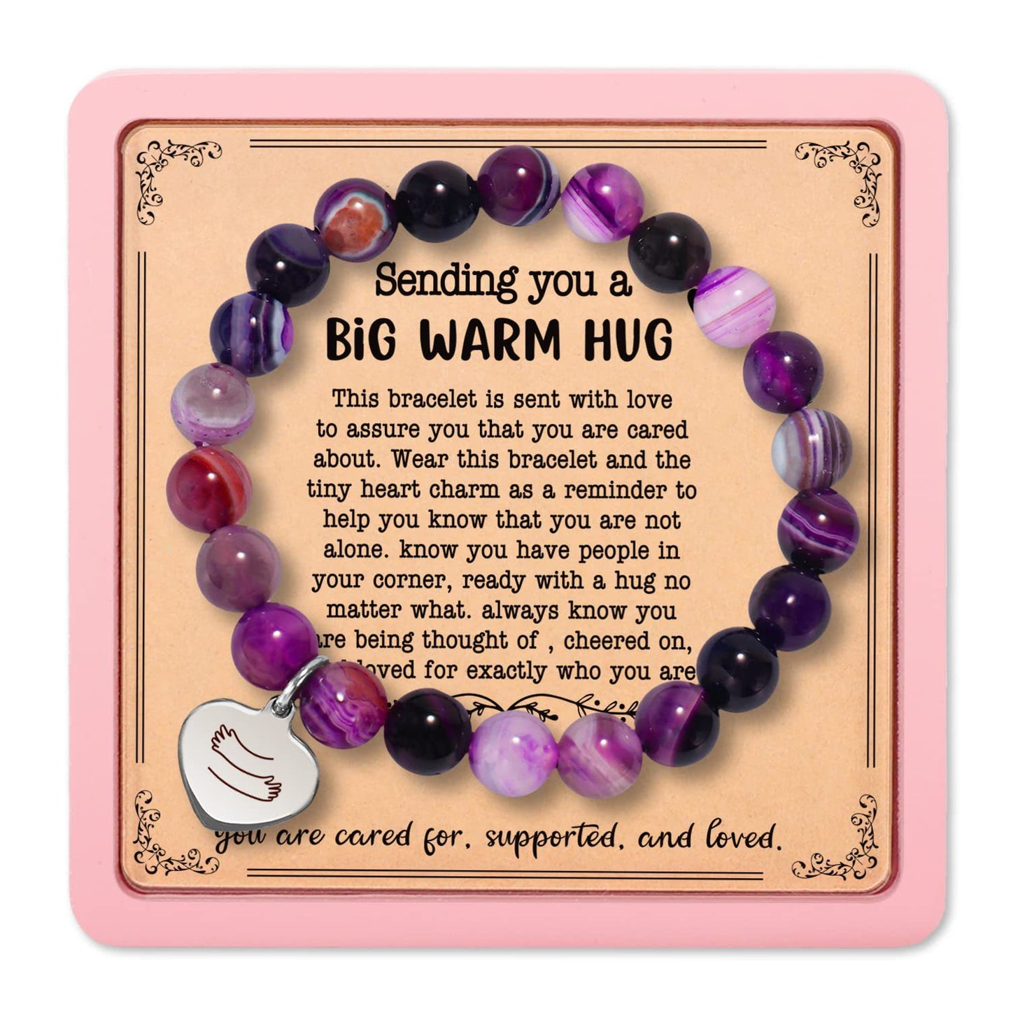 Friend Angel Love Marking Lettering Stainless Bracelets