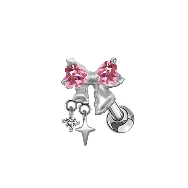 Butterfly Ear Bone Bow Heart Wings Earrings