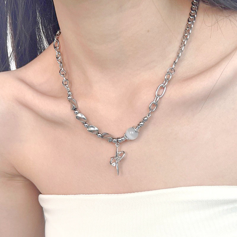 Element Female High Light Luxury Temperament Necklaces