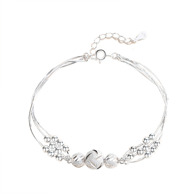 Women's Sterling Sier Light Luxury Minority Design Bracelets