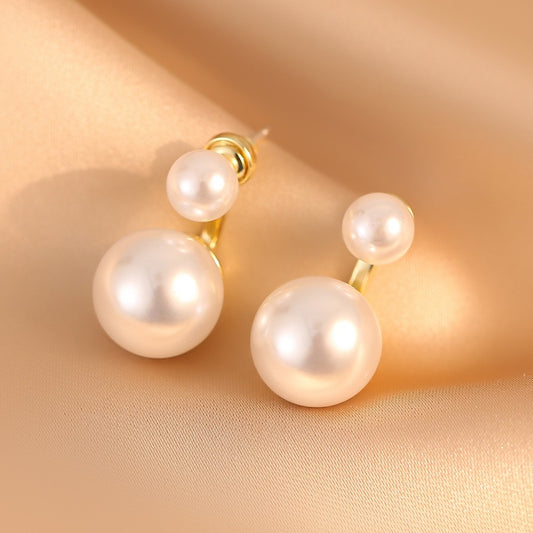 Women's Needle Simple Fashion Pearl For Trendy Earrings