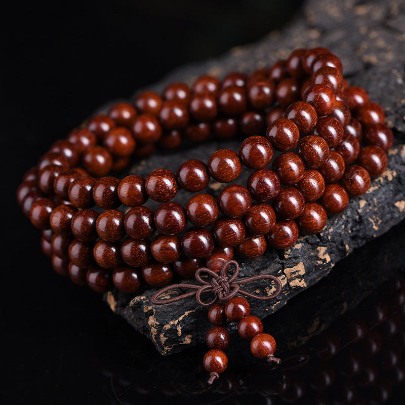 Rosary Red Sandalwood Old Materials High Density Bracelets