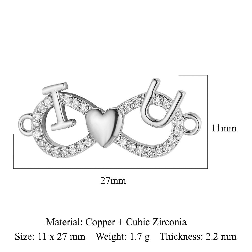 Copper Zircon Ornament Accessories Dripping Oil Pendants