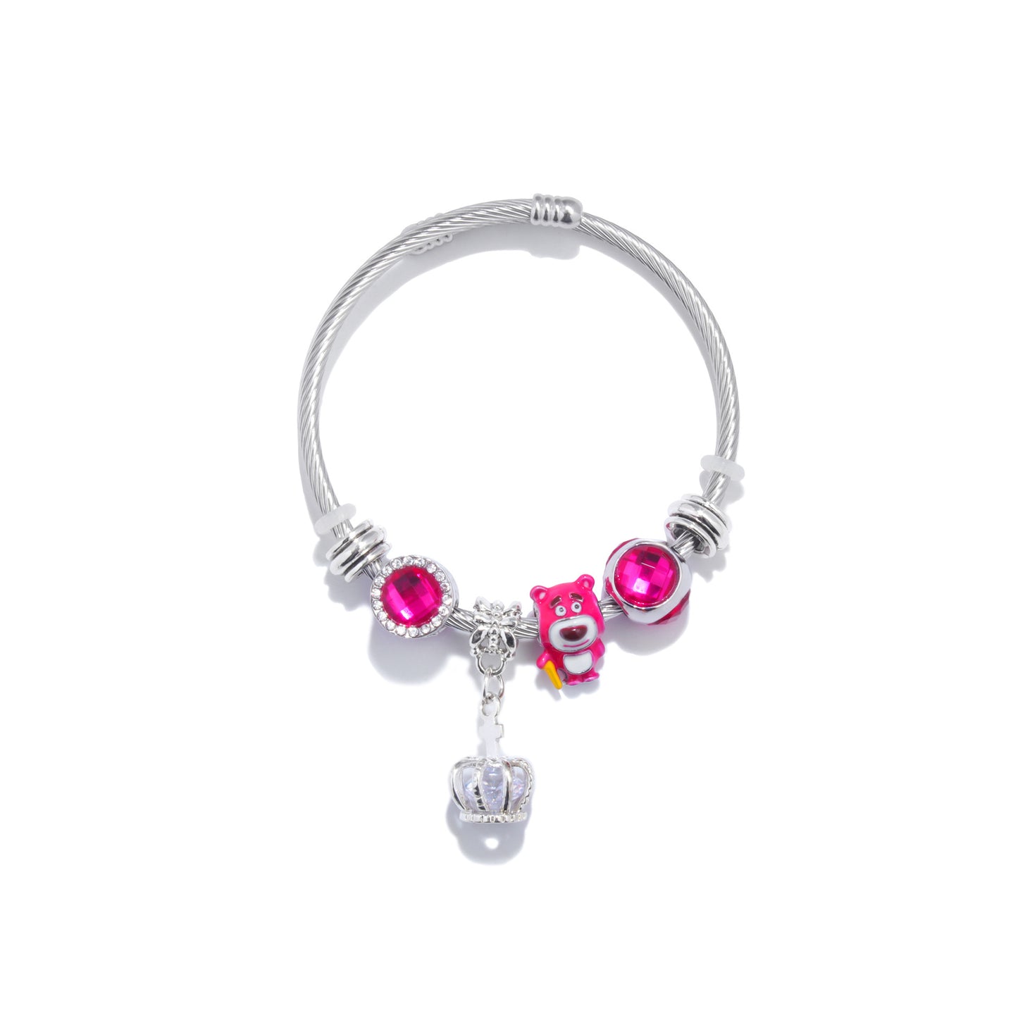 Cute Fresh Crown Beaded Fashion Beautiful Bracelets