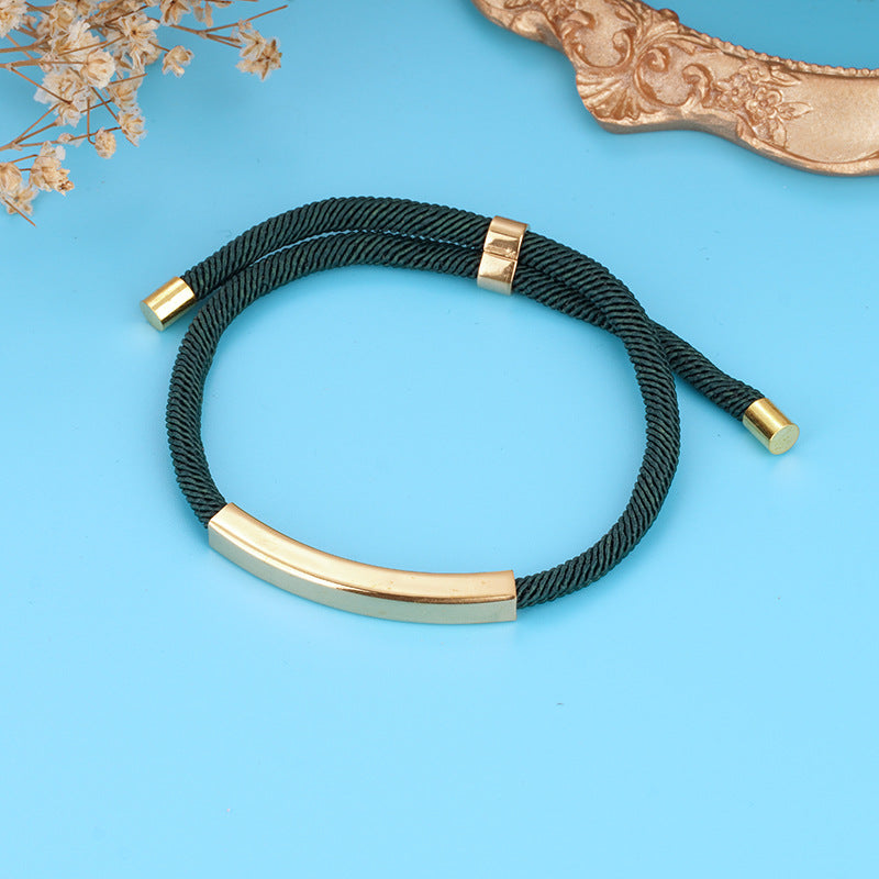 Material Stainless Steel Holiday Gift Advertising Small Titanium Bracelets