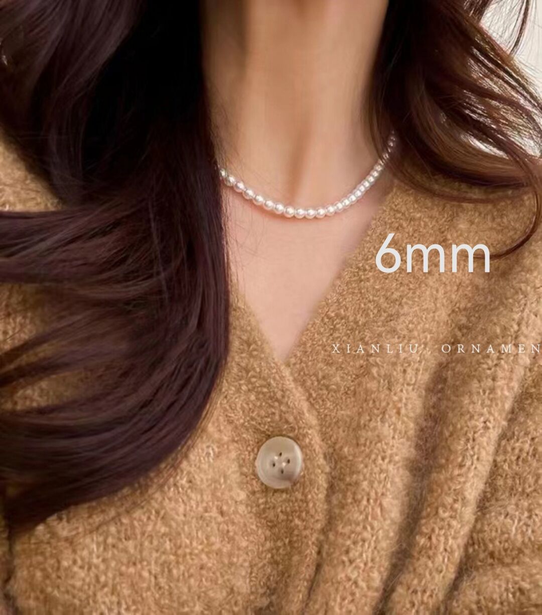 Retro Simple Stretch Pearl String Beads High Sense Bracelets