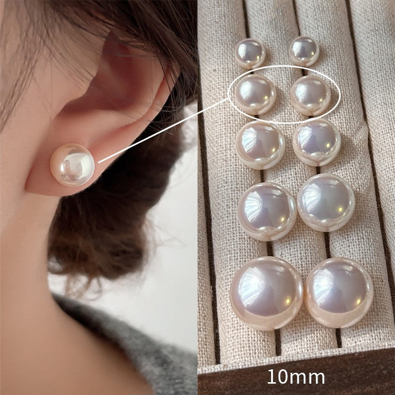 Women's Style High-grade Pearl For Sterling Sier Earrings