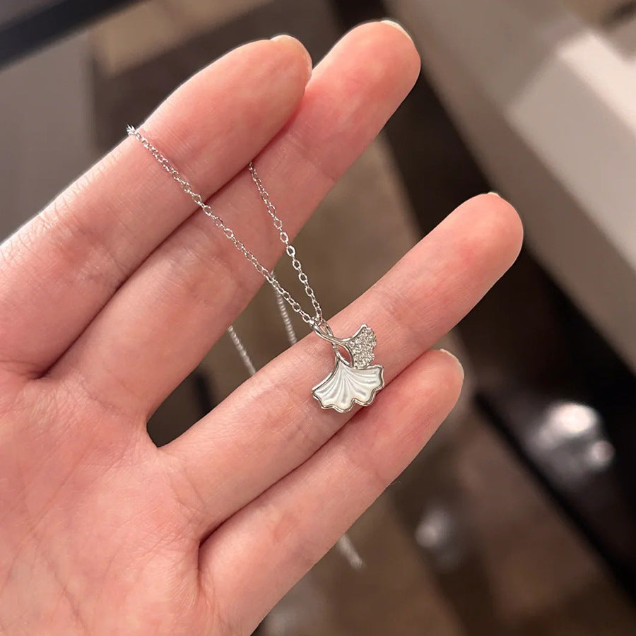 Women's Gem Autumn Chinese High-grade Titanium Steel No Necklaces
