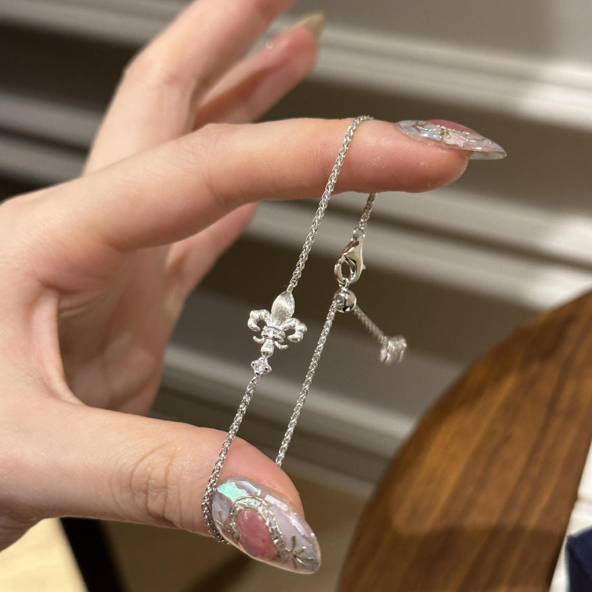 Brushed Chinese Style Vintage Court Light Luxury Bracelets