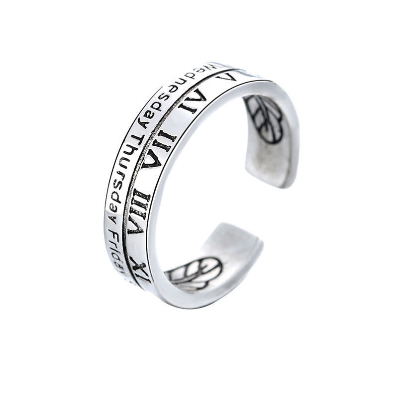 Women's For Trendy Personalized Niche Design Simple Rings