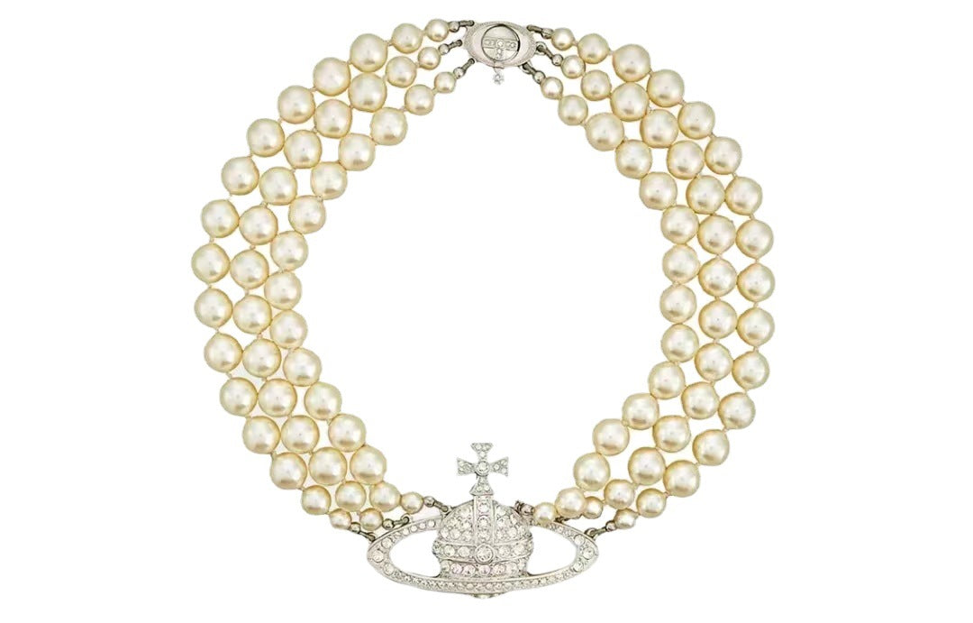 Women's Queen Mother Of The West Pearl Full Necklaces