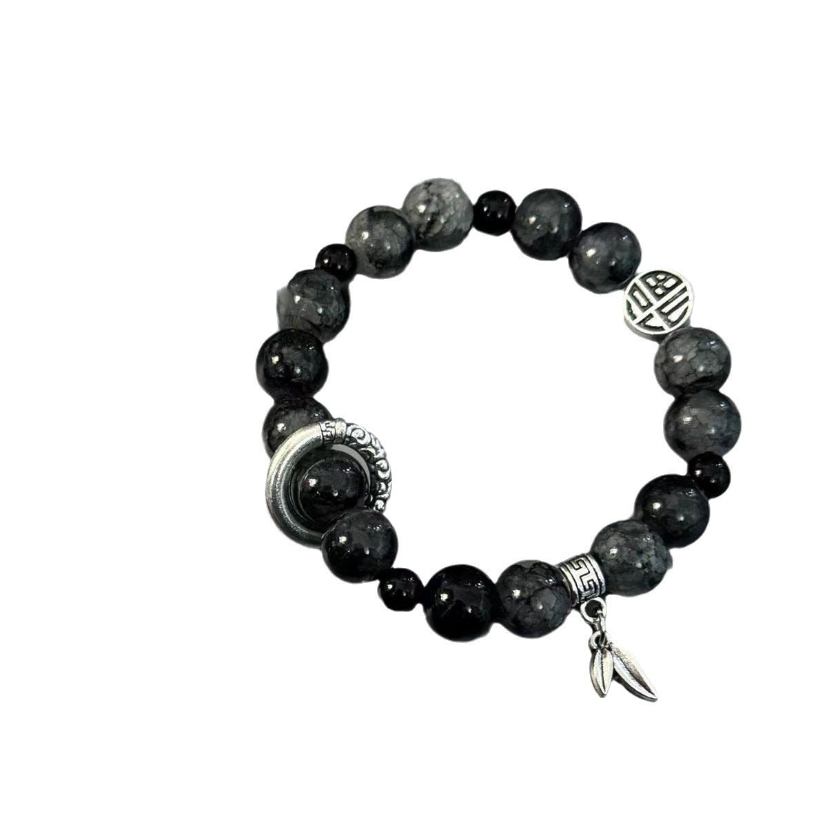 Men's Ancient Style Glaze Beaded Handmade Design Couple Bracelets