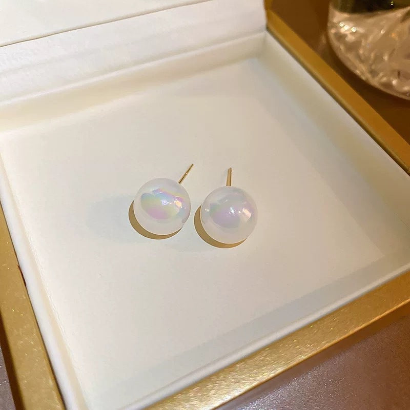 Luxury Mermaid Pearl Fashion High Sense Earrings