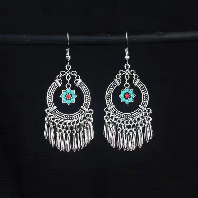 Women's Vintage Bohemian Style For Popular All Match Earrings