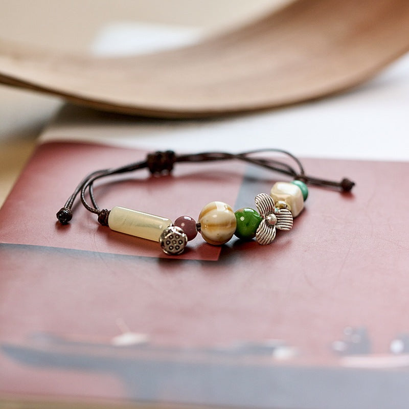 Ancient Bead String Jewelry Chinese Fresh Bracelets