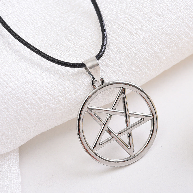 Alloy Accessories Anime Peripheral Ornament Wood Necklaces