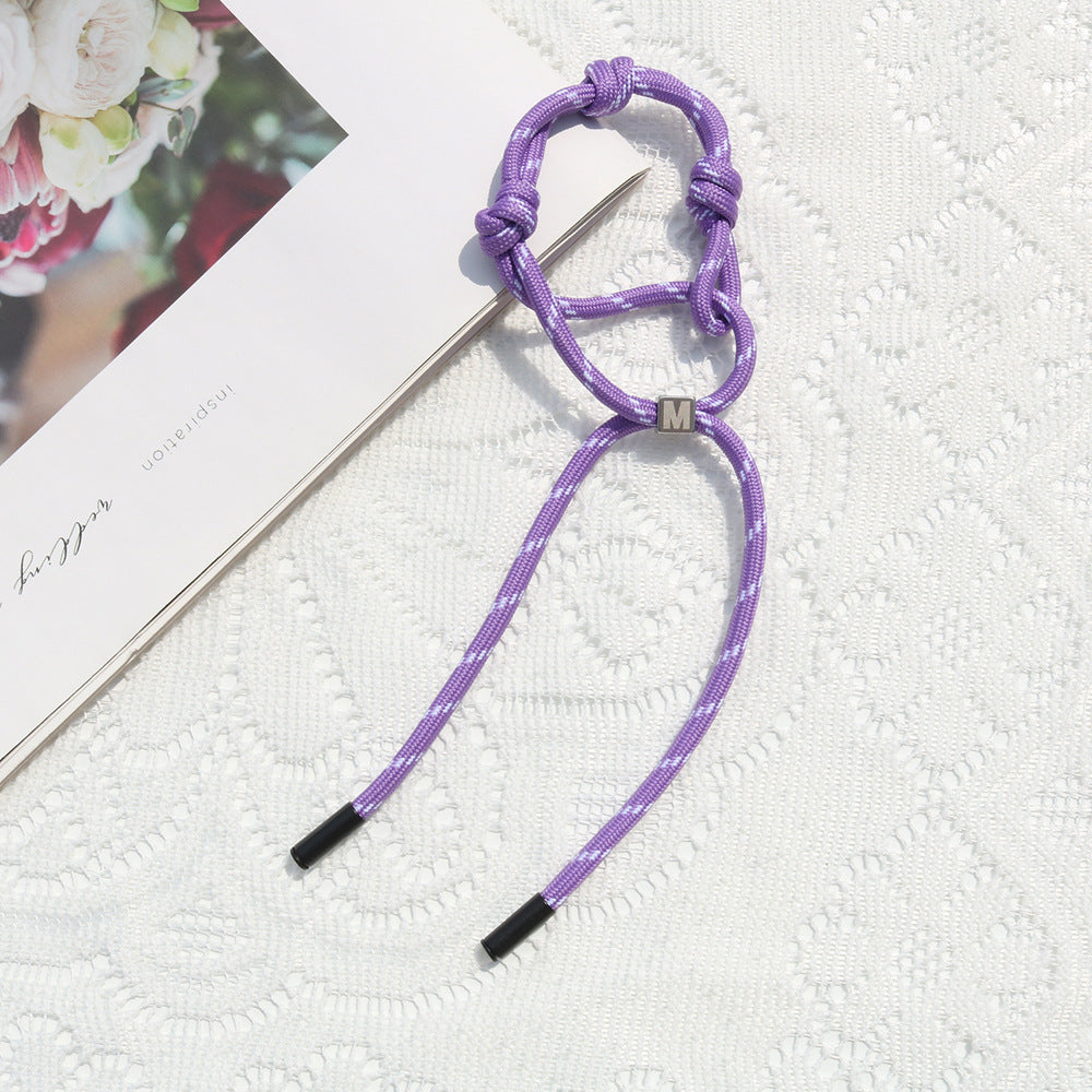 Rope Nylon Color Stylish Adjustable Polyester Bracelets