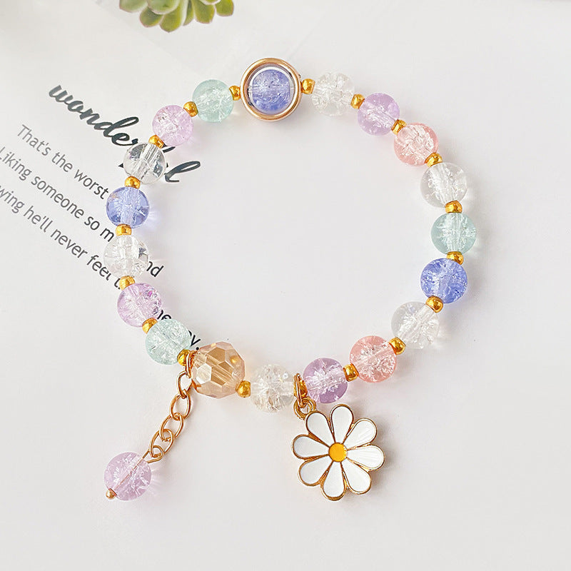 Flower Design High-grade Summer Cold Style Bracelets