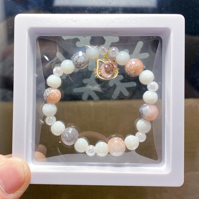 Women's High-grade Gourd Beaded Light Luxury Korean Style Girlfriends Bracelets