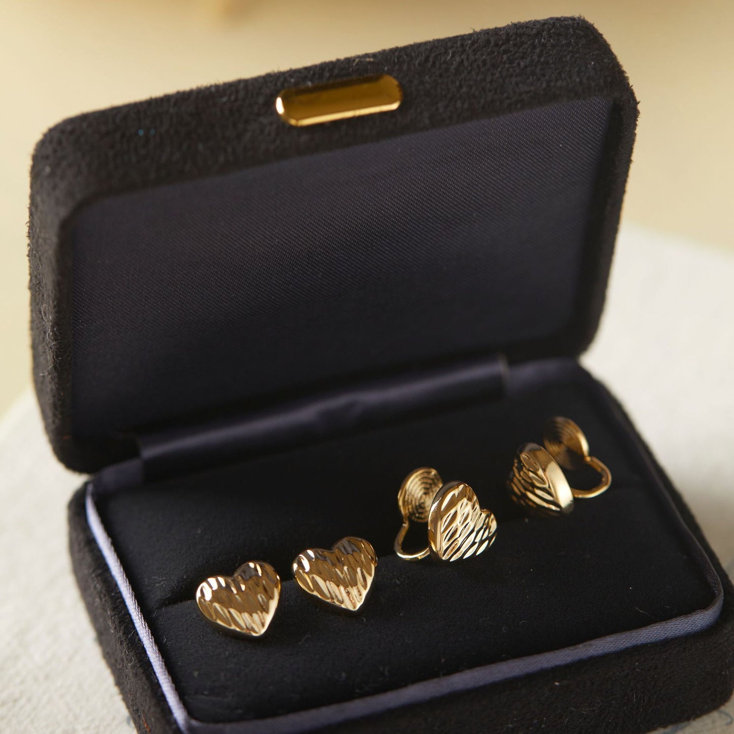 Moment Lost Romance Golden Love Mosquito Earrings