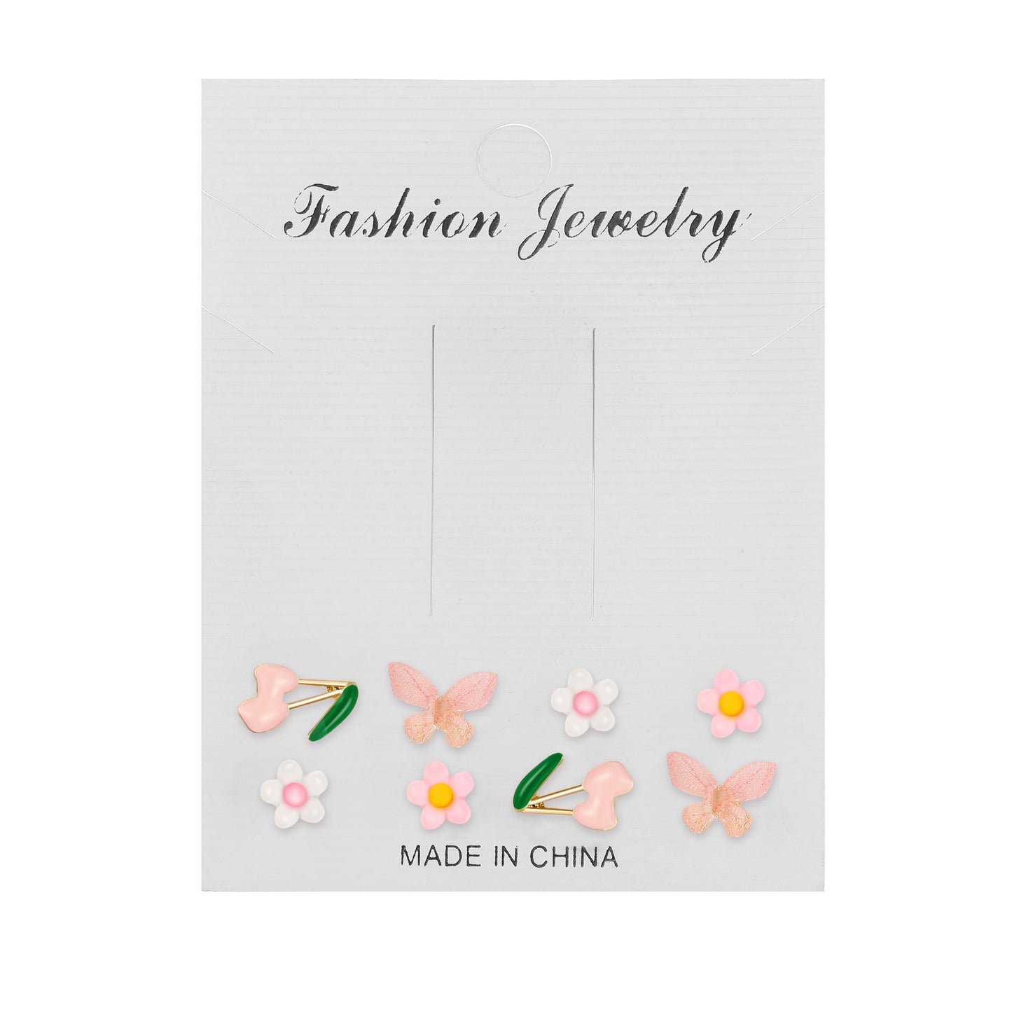 Sweet Fresh Niche Design Fruit Color Winter Stud Earrings