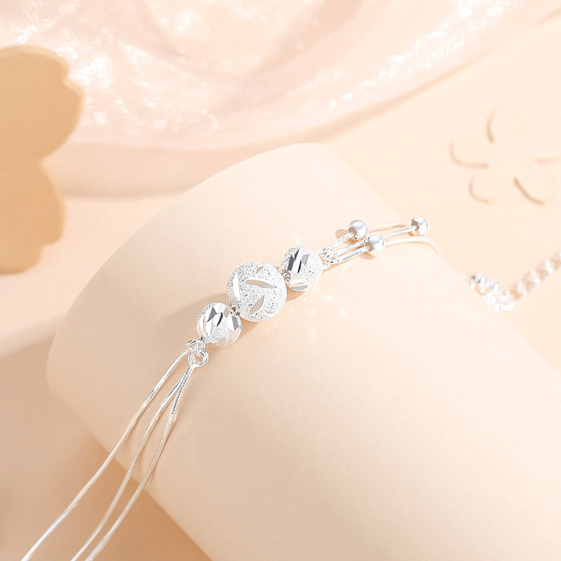 Women's Sterling Sier Light Luxury Minority Design Bracelets