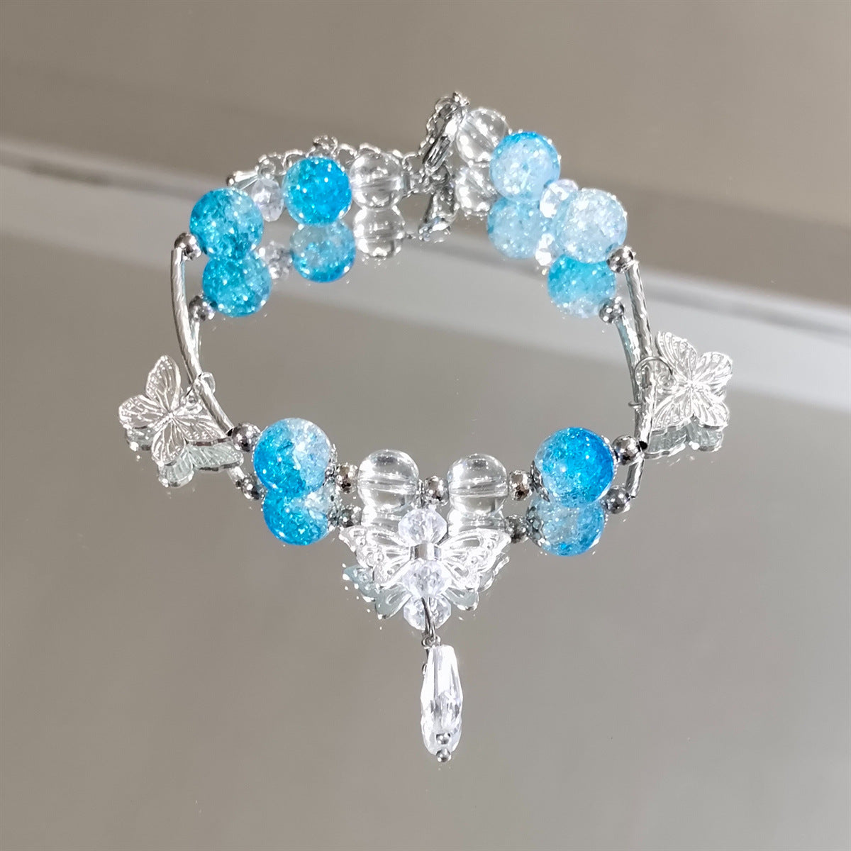 Chinese Butterfly Female Sweet Super White Bracelets