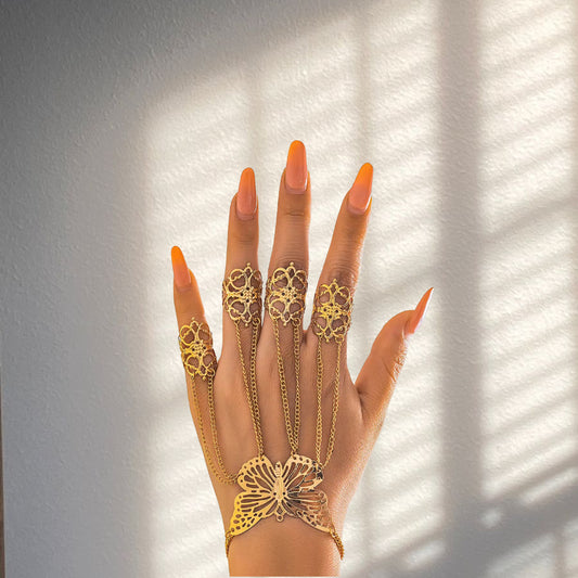 Ornament Halloween Gothic Style Chain Personality Bracelets