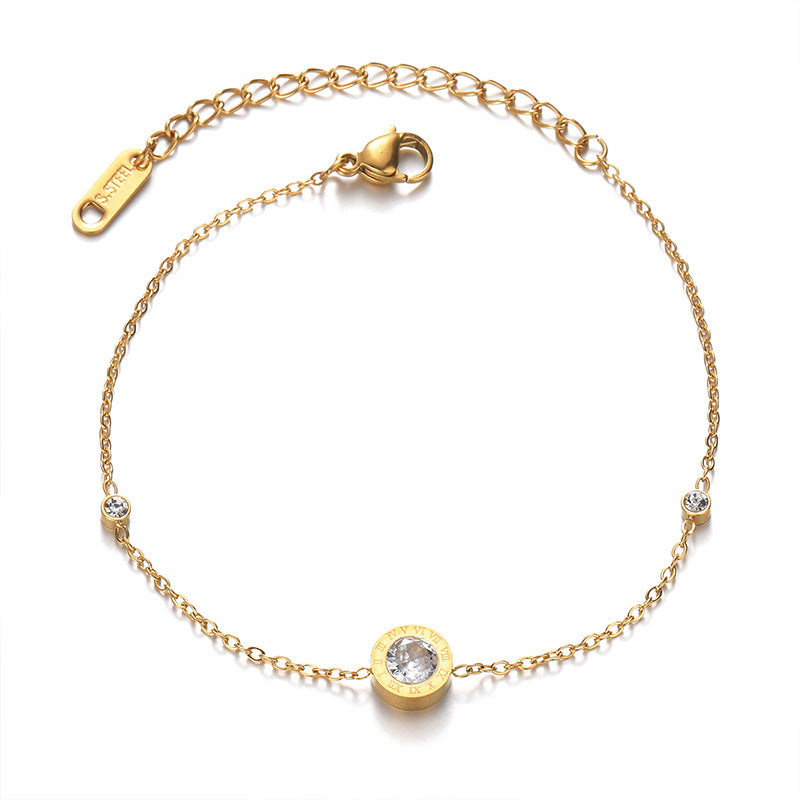 Girlfriends Titanium Steel Wild Advanced Stainless Bracelets