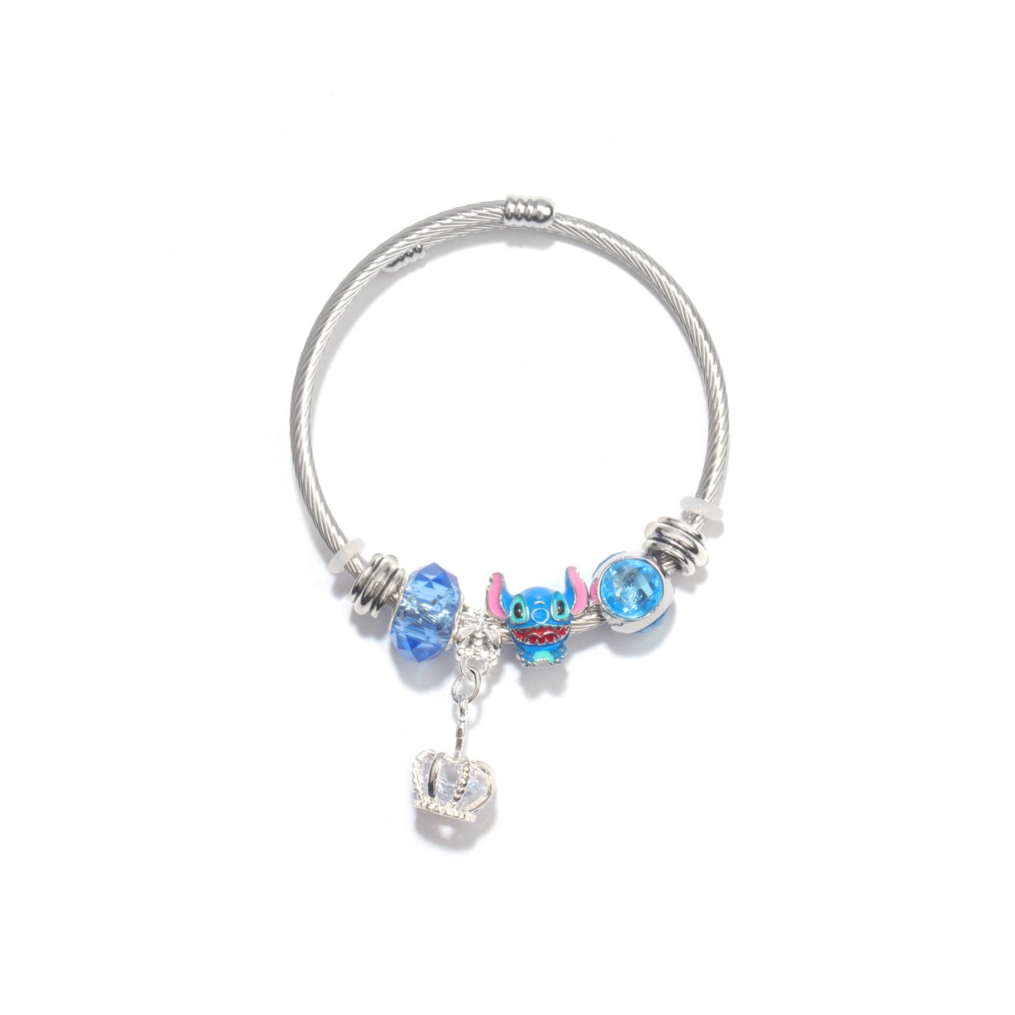 Cute Fresh Crown Beaded Fashion Beautiful Bracelets