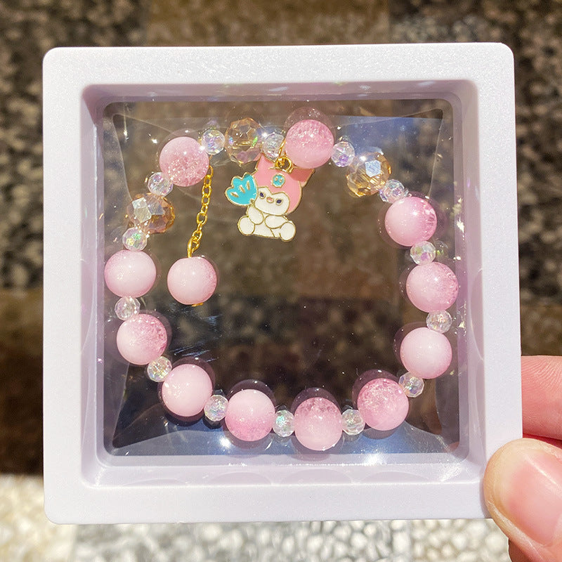 Children's Cartoon Colored Glaze Get Goods Pacha Dog Gift Bracelets