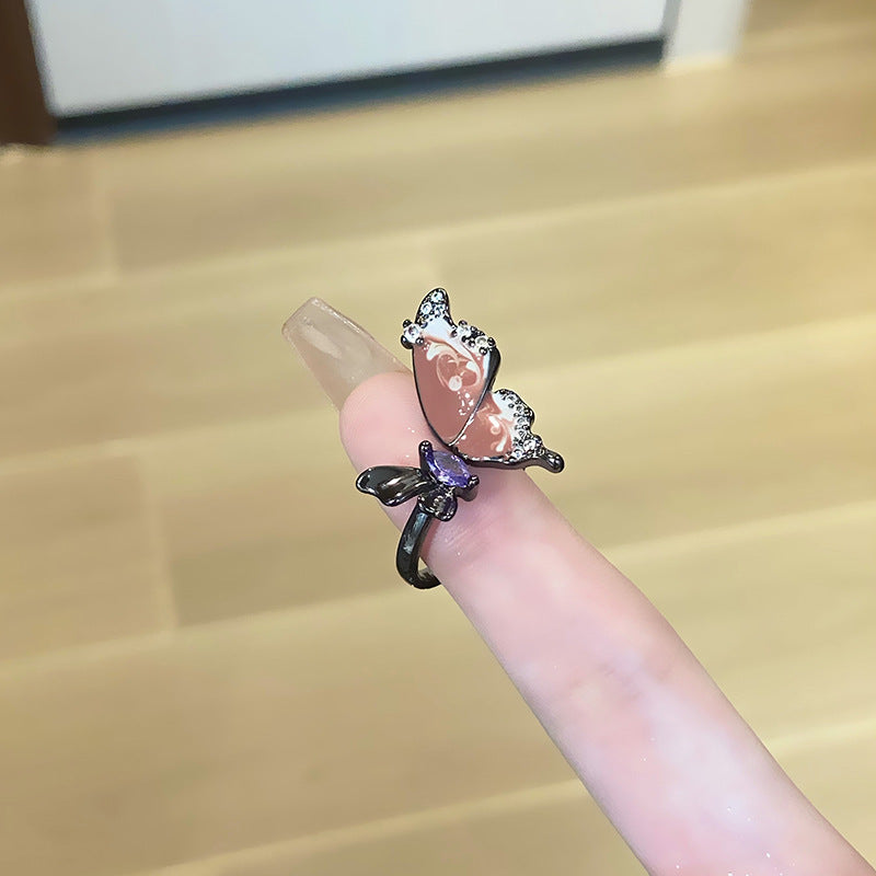 The Debris Series Gradient Female Design Rings