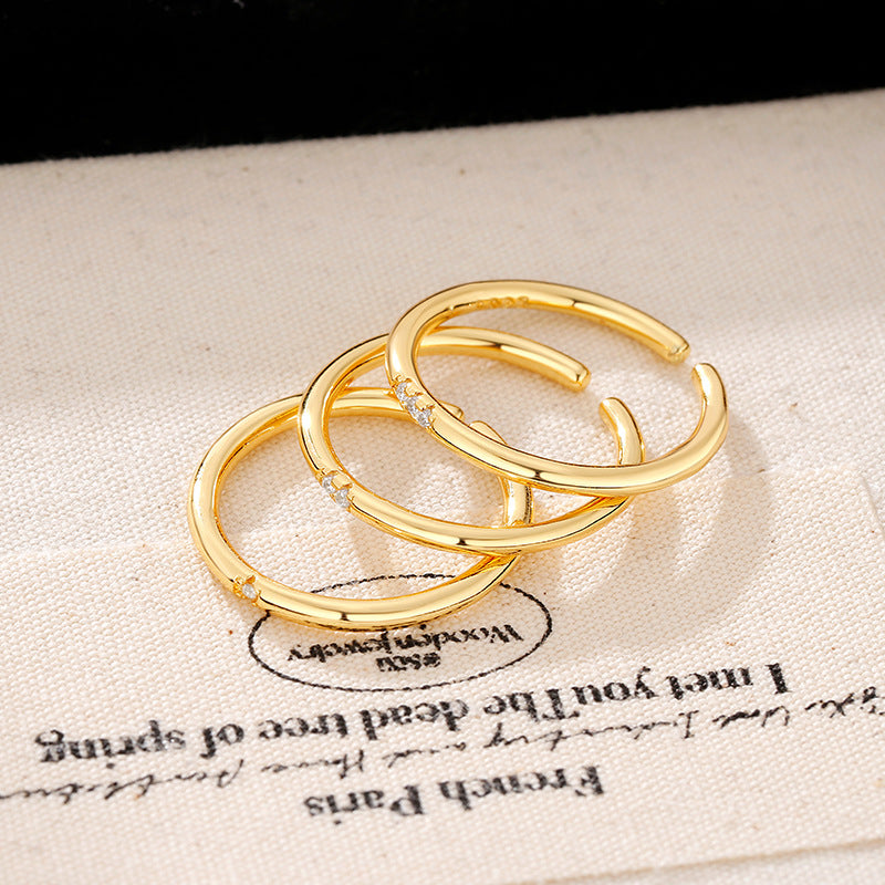 Affordable Luxury Fashion Style Female Design Personality Rings
