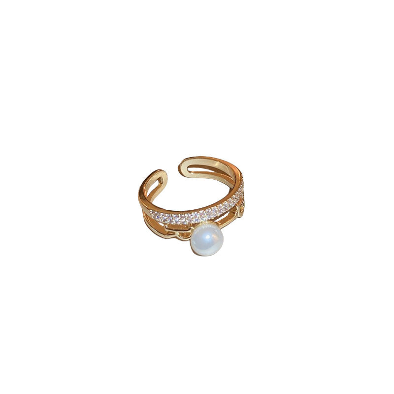 Women's Zircon Light Luxury Index Finger Exquisite Rings