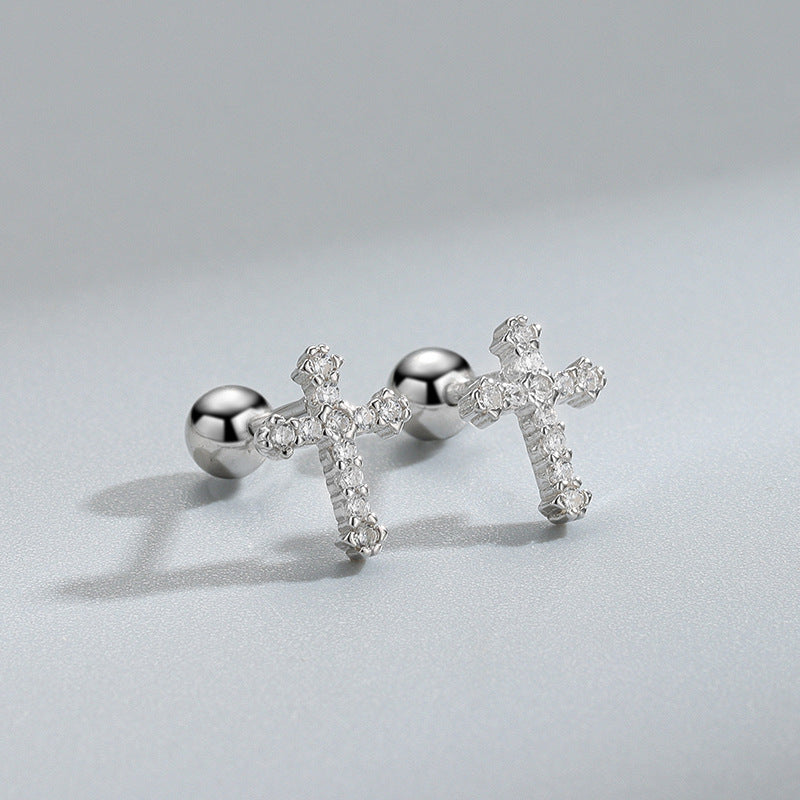 Women's Needle Earplugs Ear Fashion Gold-plated Light Earrings