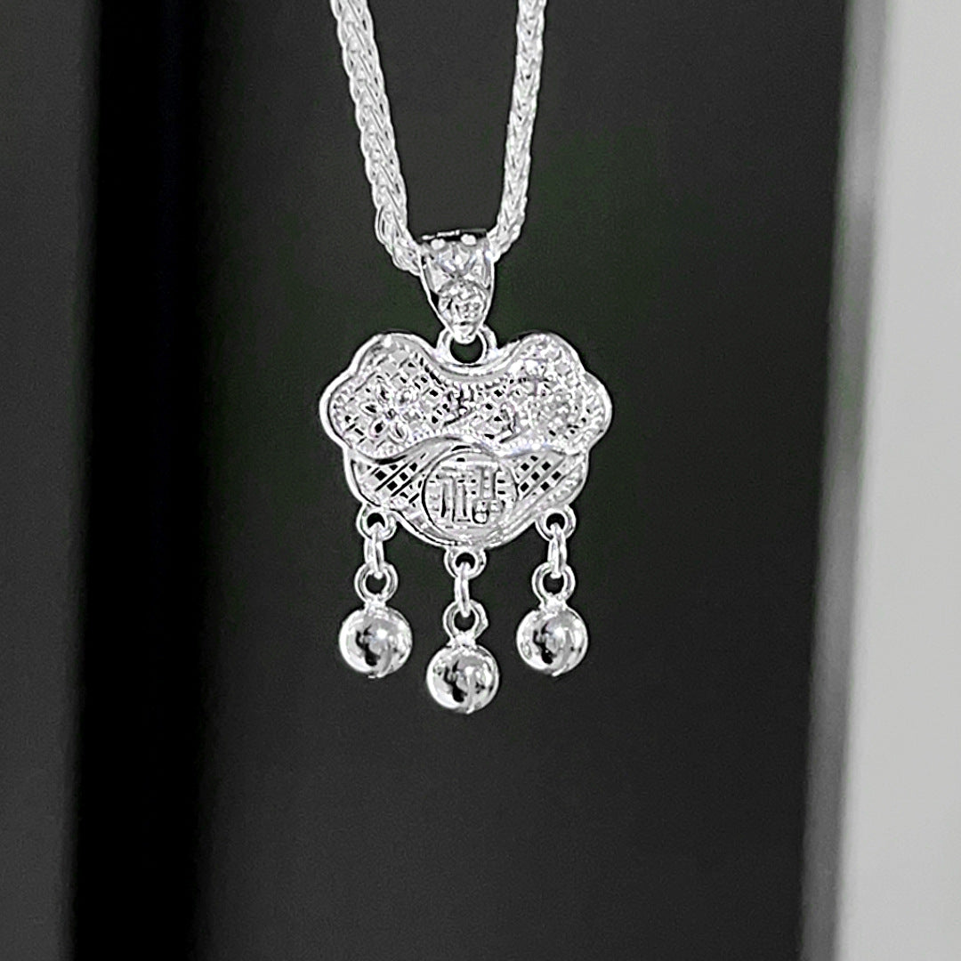 Pure Sier Full Moon Of Good Pendants