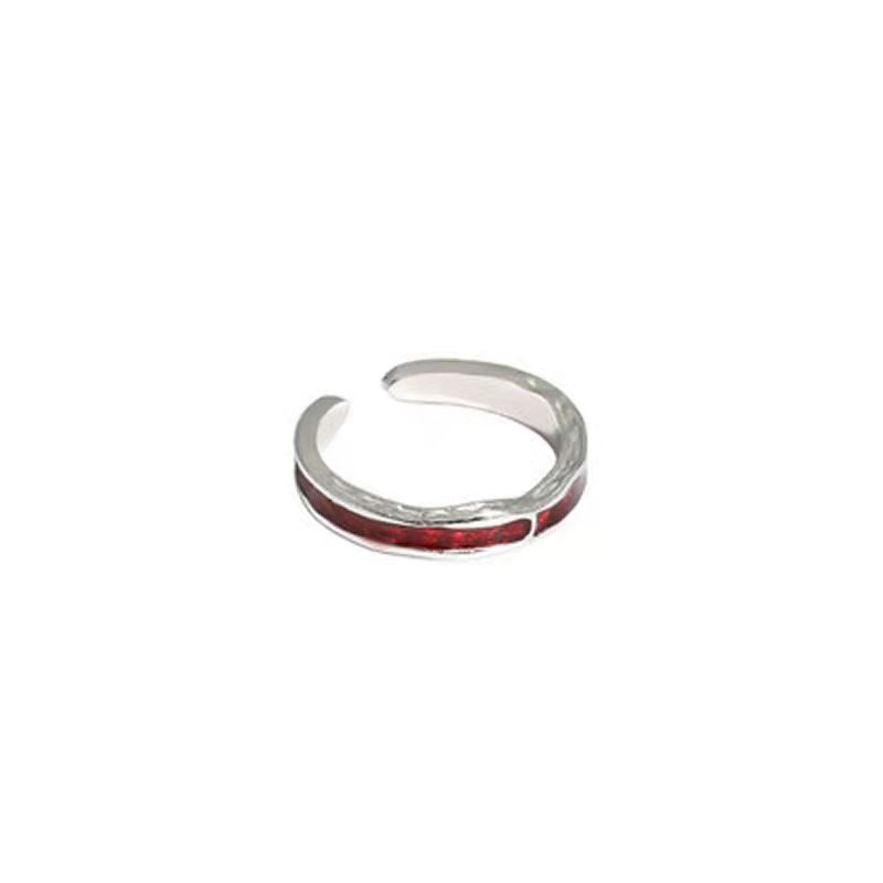Women's & Men's Epoxy Open-end Personality Cold Style Advanced Rings