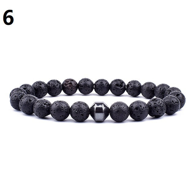 Black Stone Tigereye Turquoise Beads Beaded Bracelets
