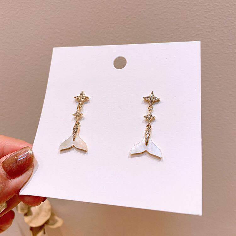 High-grade Female Niche Vintage Pearl Flower Elegant Earrings