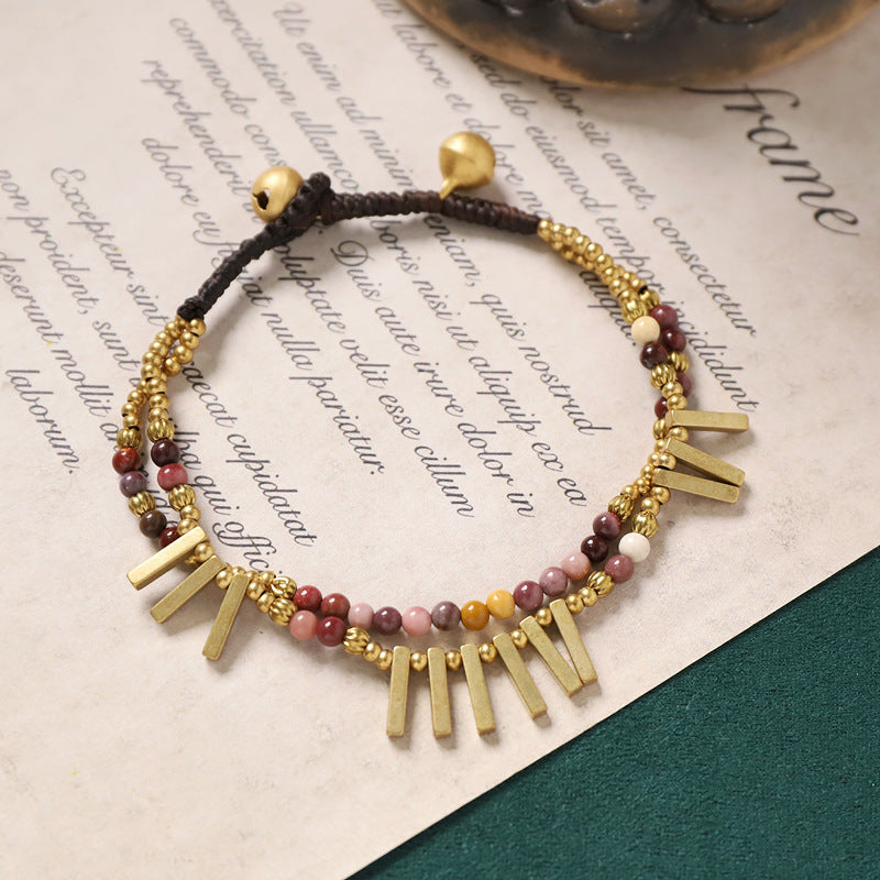 Women's Chinese Ethnic Style Woven Niche Retro Bracelets