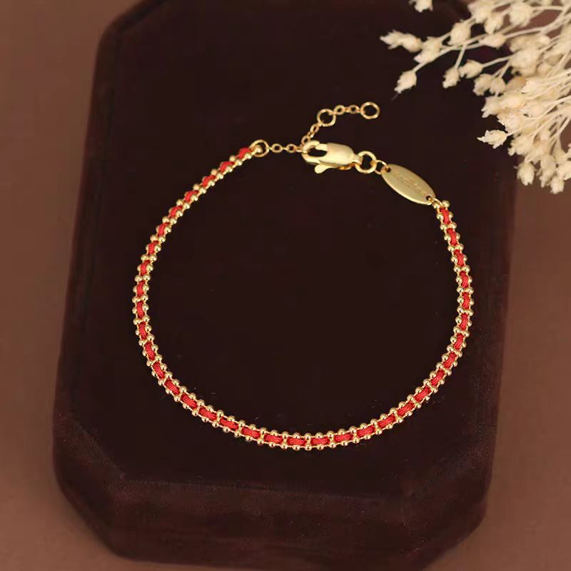 Red Rope Graceful Fashionable Popular Fine Bracelets
