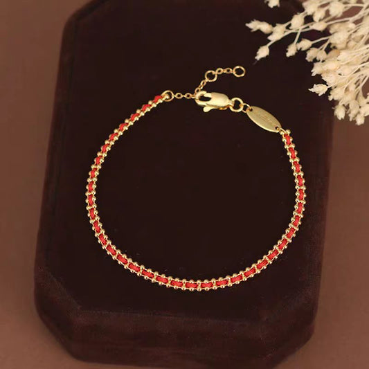 Red Rope Graceful Fashionable Popular Fine Bracelets